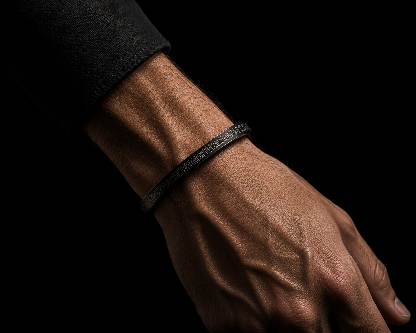 BLACK AYATULKURSI BRACELET