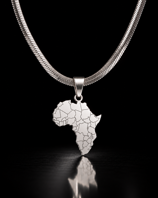 SILVER AFRICA NECK