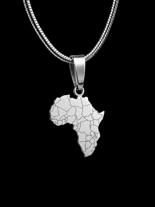 SILVER AFRICA NECK
