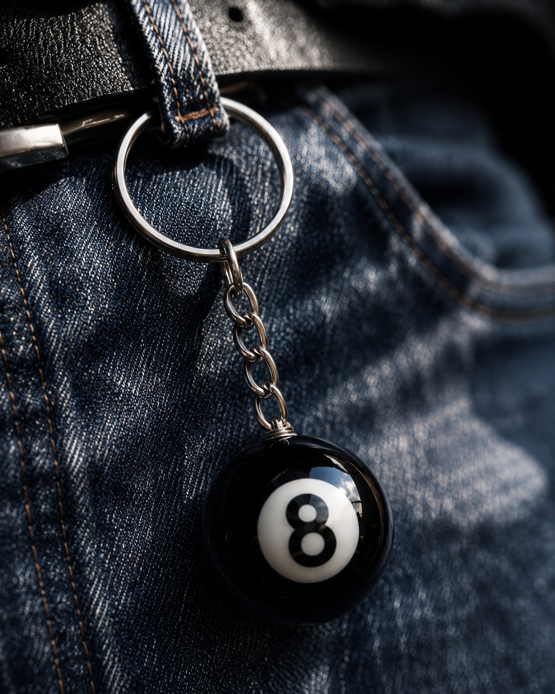 8 BALL KEYCHAIN