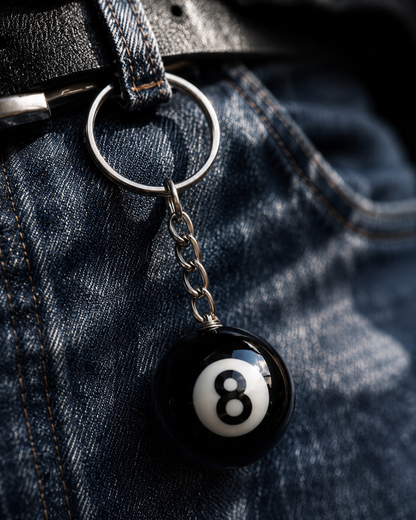 8 BALL KEYCHAIN