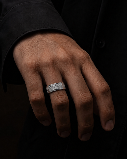 SILVER AYATULKURSI RING