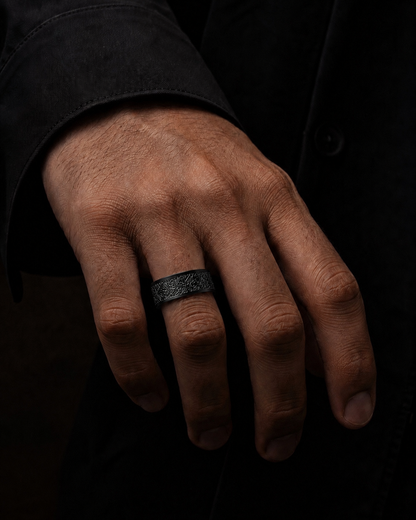 BLACK AYATULKURSI RING
