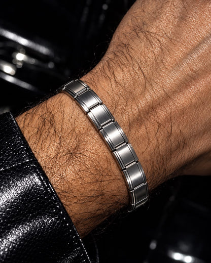 SILVER ITALIAN BRACELET